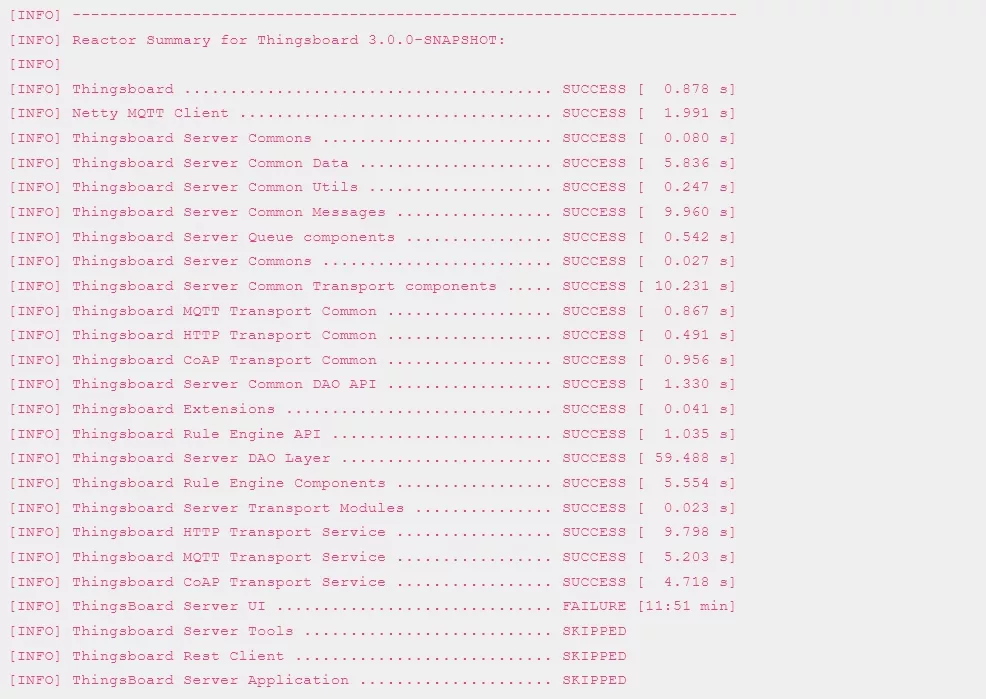 thingsboard编译失败 Failed to execute goal com.github.eirslett:frontend-maven-plugin:1.7.5:npm